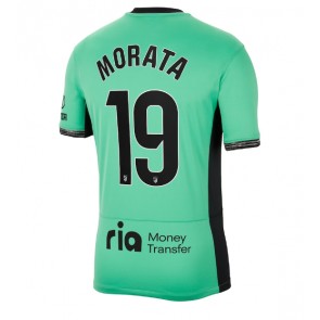 Atletico Madrid Alvaro Morata #19 Koszulka Trzecich 2023-24 Krótki Rękaw